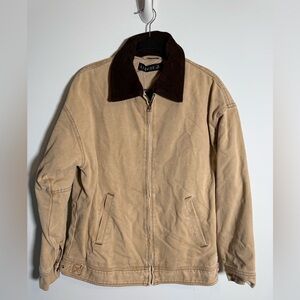 Lioness Stone Workwear Jacket Canvas Utility Zip Up NWT XS